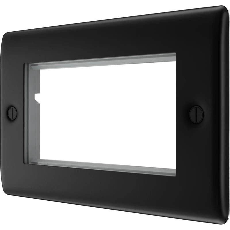 BG Electrical Euro Module - 4 module - rectangular