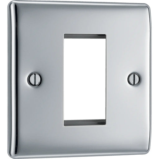 BG Electrical Euro Module - 1 module - square