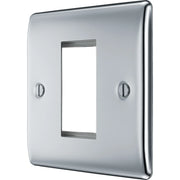 BG Electrical Euro Module - 1 module - square