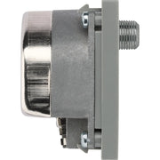 BG Electrical Euro Module - TV radio and dual satellite module - TV IEC male, radio IEC female, dual satellite female