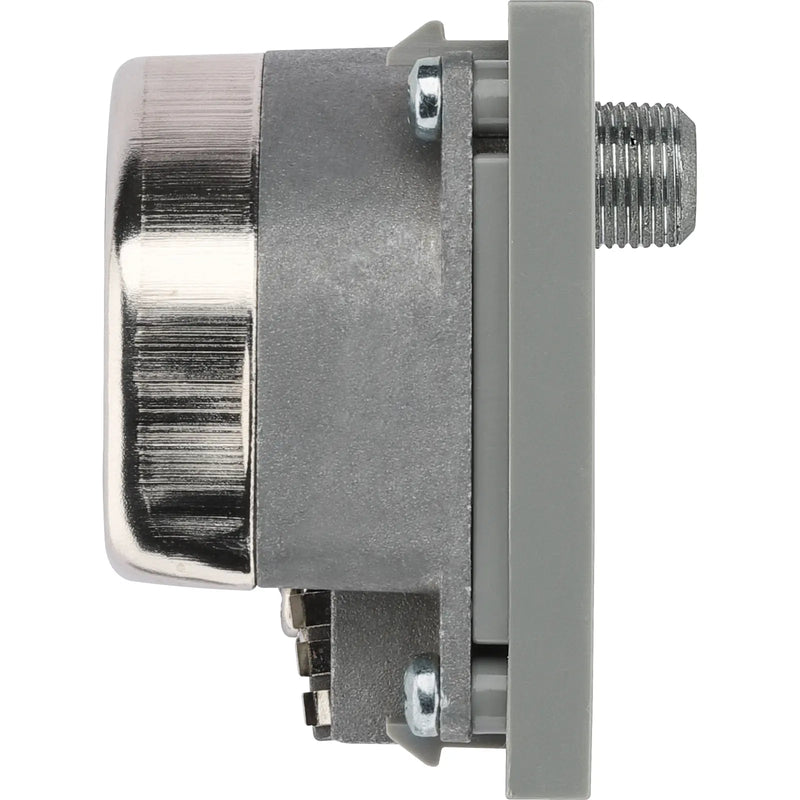 BG Electrical Euro Module - TV radio and dual satellite module - TV IEC male, radio IEC female, dual satellite female