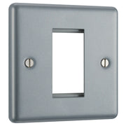 BG Electrical Euro Module - 1 module - square