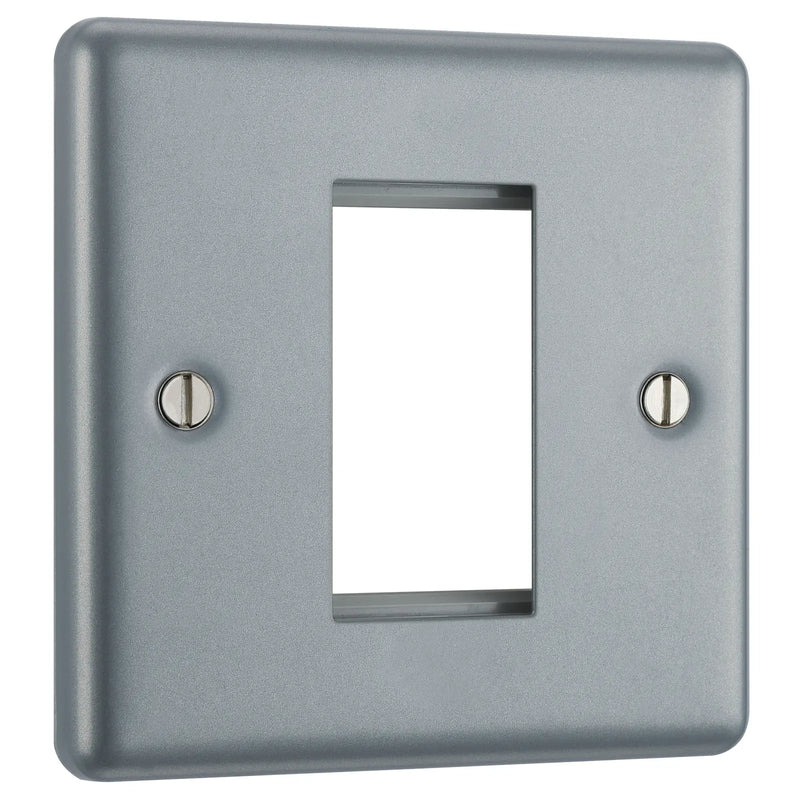 BG Electrical Euro Module - 1 module - square