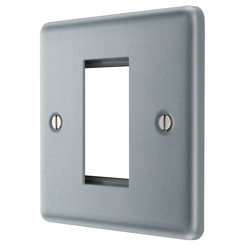 BG Electrical Euro Module - 1 module - square