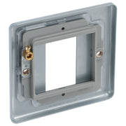 BG Electrical Euro Module - 1 module - square