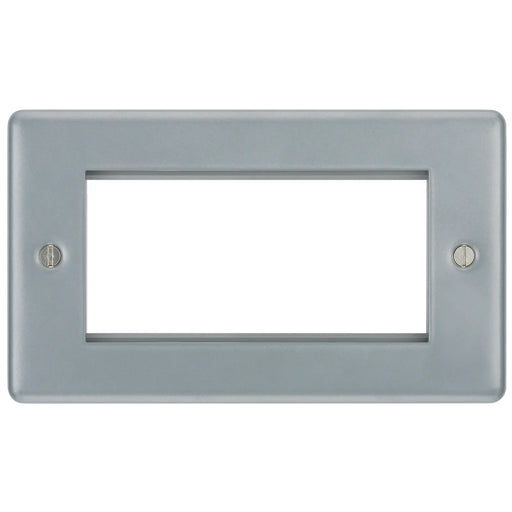 BG Electrical Euro Module - 4 module - rectangular