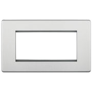 BG Electrical Euro Module - 4 module - rectangular