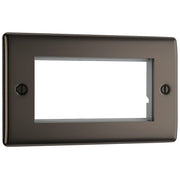 BG Electrical Euro Module - 4 module - rectangular