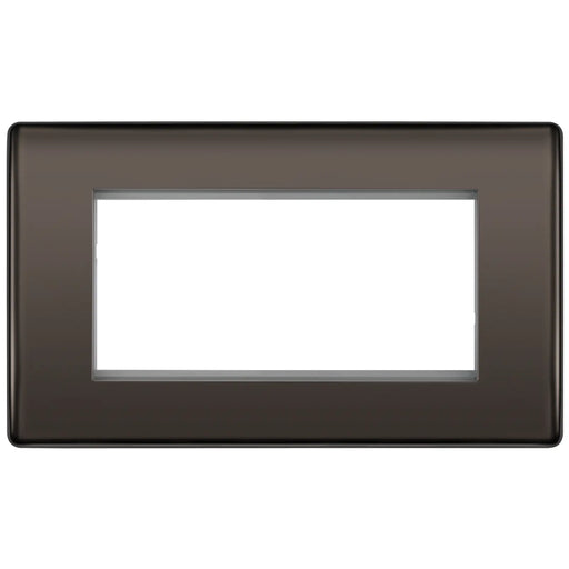 BG Electrical Euro Module - 4 module - rectangular