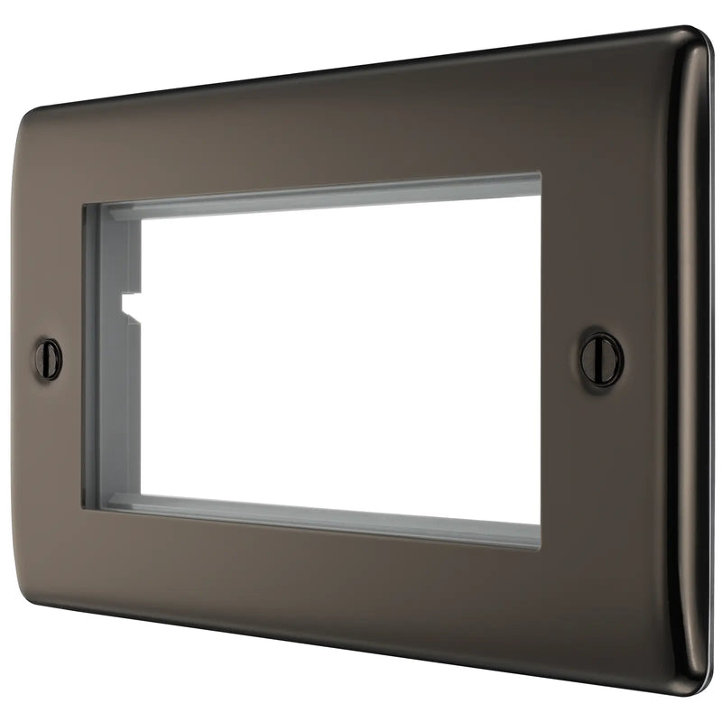 BG Electrical Euro Module - 4 module - rectangular