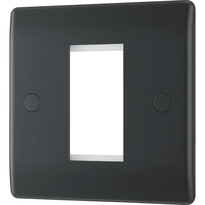BG Electrical Euro Module - 1 module - square
