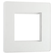 BG Electrical Euro Module - 2 module - square