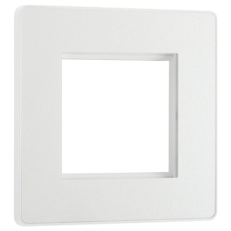 BG Electrical Euro Module - 2 module - square