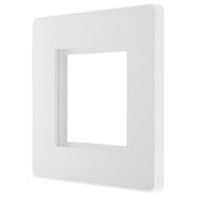 BG Electrical Euro Module - 2 module - square