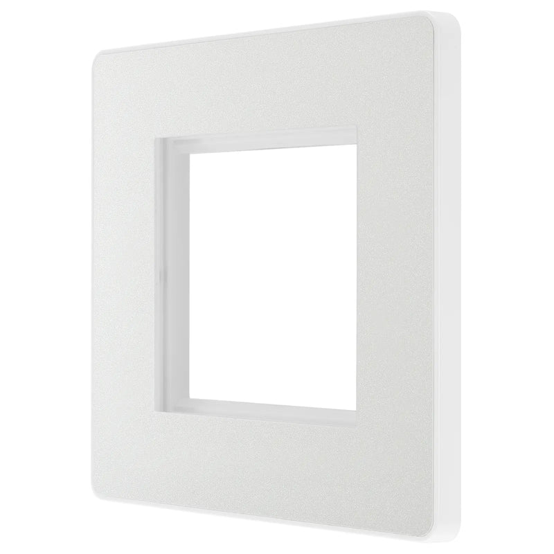 BG Electrical Euro Module - 2 module - square
