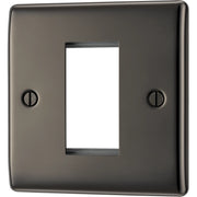BG Electrical Euro Module - 1 module - square