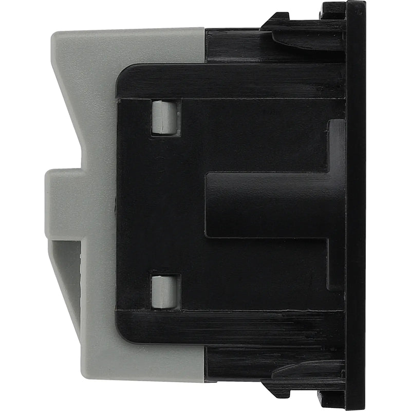 BG Electrical Euro Module - 16A Schuko, unswitched socket