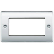 BG Electrical Euro Module - 4 module - rectangular