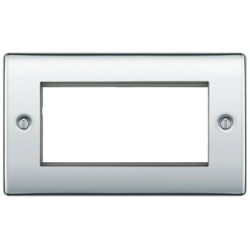 BG Electrical Euro Module - 4 module - rectangular