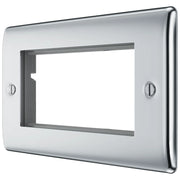 BG Electrical Euro Module - 4 module - rectangular