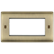BG Electrical Euro Module - 4 module - rectangular