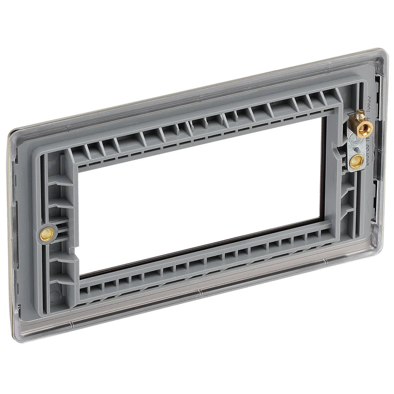 BG Electrical Euro Module - 4 module - rectangular