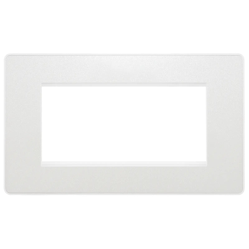 BG Electrical Euro Module - 4 module - rectangular