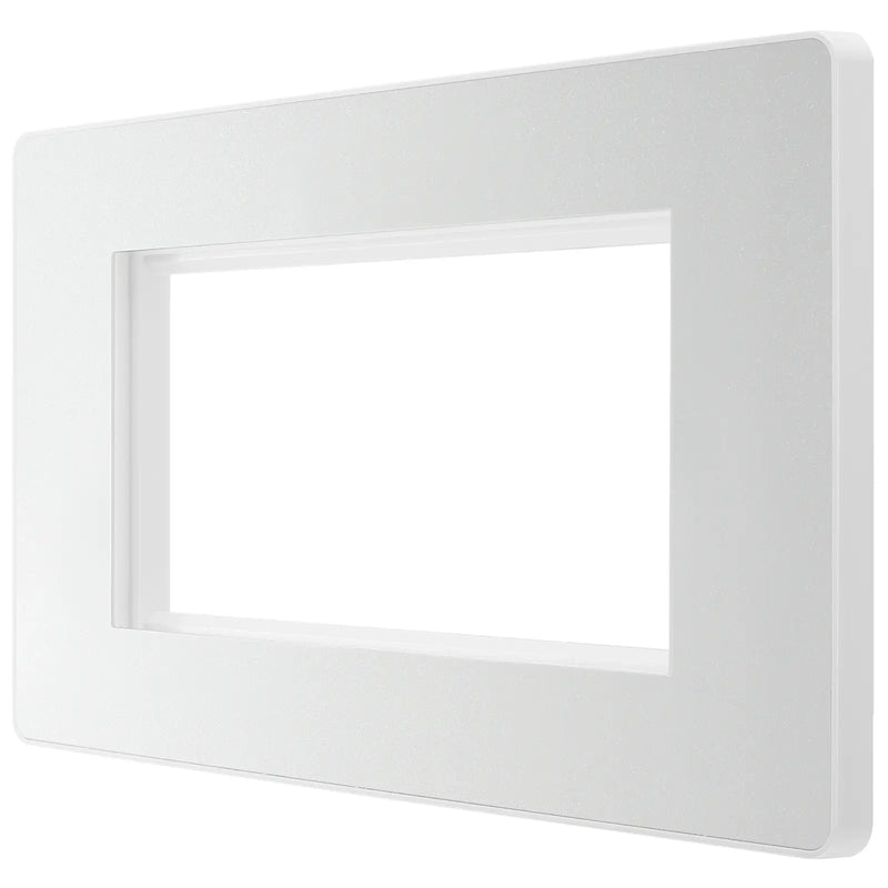 BG Electrical Euro Module - 4 module - rectangular