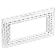 BG Electrical Euro Module - 4 module - rectangular