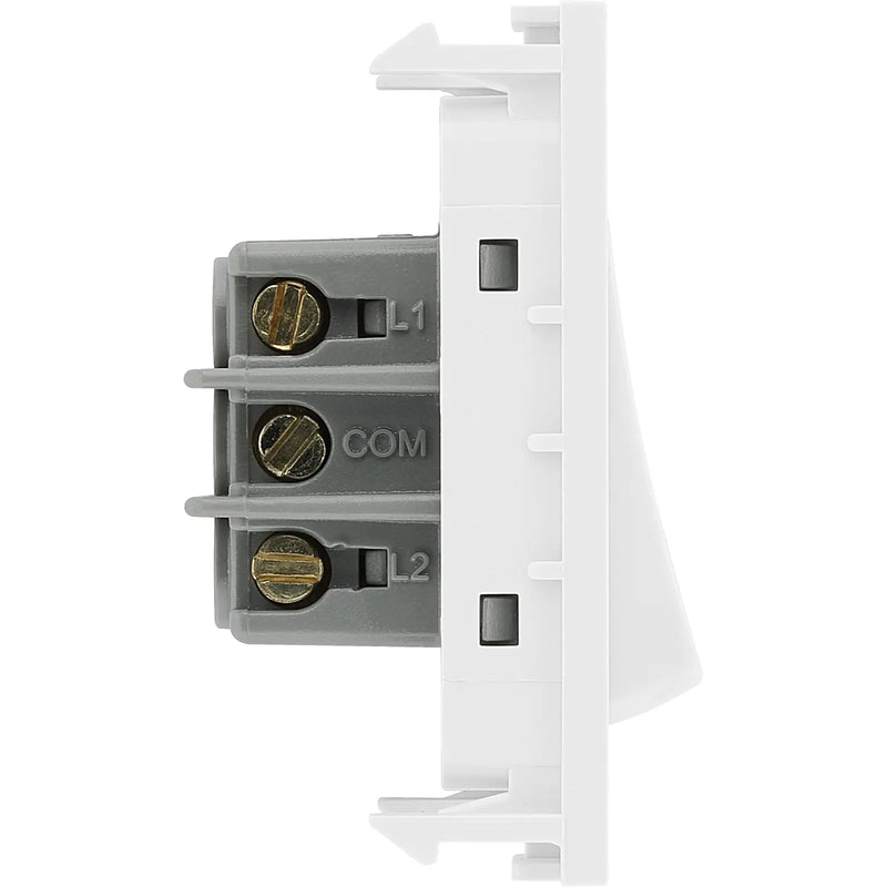 BG Electrical Euro Module - 20 AX 2 way switch