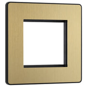 BG Electrical Euro Module - 2 module - square