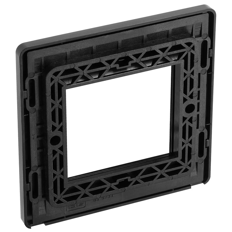 BG Electrical Euro Module - 2 module - square
