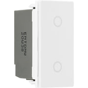 BG Electrical Euro Module - Touch LED dimmer master