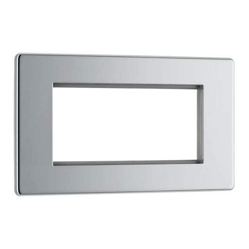 BG Electrical Euro Module - 4 module - rectangular