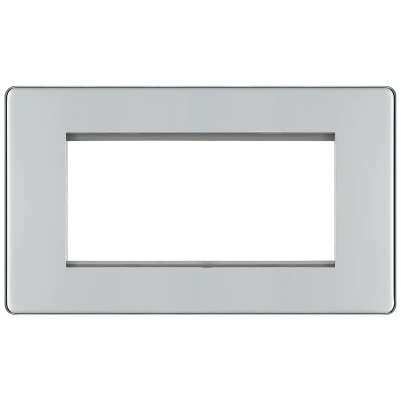 BG Electrical Euro Module - 4 module - rectangular