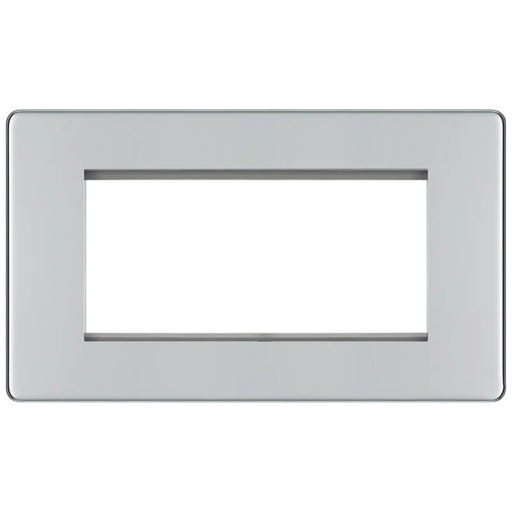 BG Electrical Euro Module - 4 module - rectangular