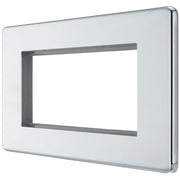 BG Electrical Euro Module - 4 module - rectangular
