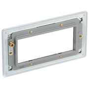 BG Electrical Euro Module - 4 module - rectangular