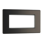 BG Electrical Euro Module - 4 module - rectangular