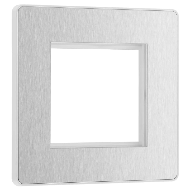 BG Electrical Euro Module - 2 module - square