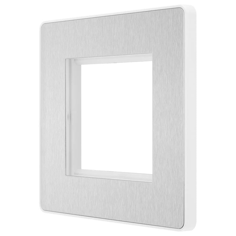 BG Electrical Euro Module - 2 module - square