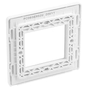 BG Electrical Euro Module - 2 module - square