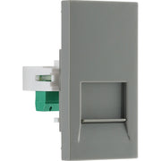 BG Electrical Euro Module - Telephone - RJ11 (screw)