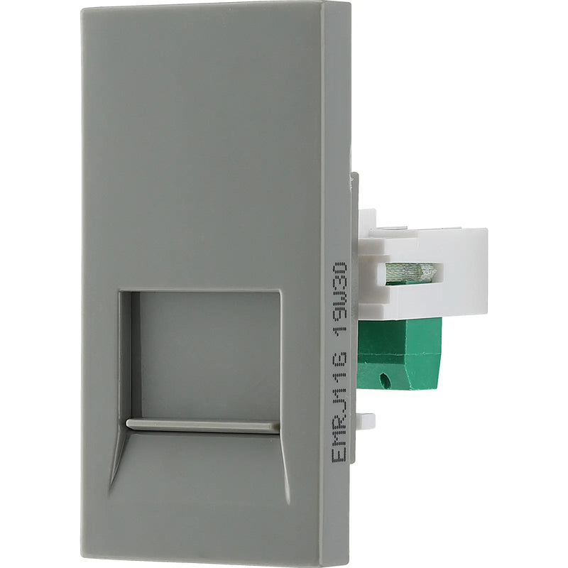 BG Electrical Euro Module - Telephone - RJ11 (screw)