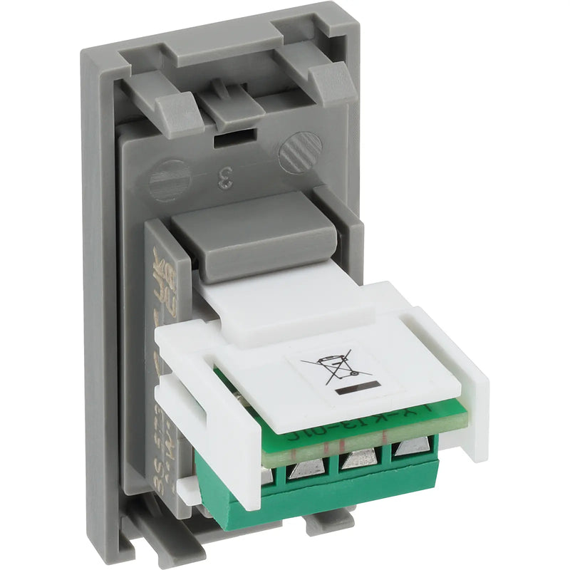 BG Electrical Euro Module - Telephone - RJ11 (screw)