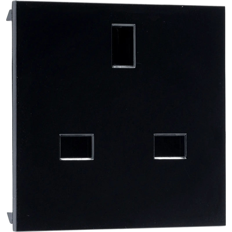 BG Electrical Euro Module - 13A (UK) unswitched socket