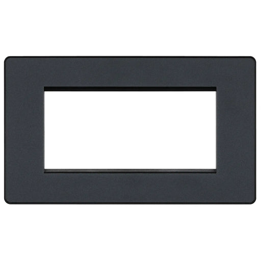 BG Electrical Euro Module - 4 module - rectangular