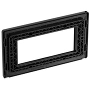 BG Electrical Euro Module - 4 module - rectangular