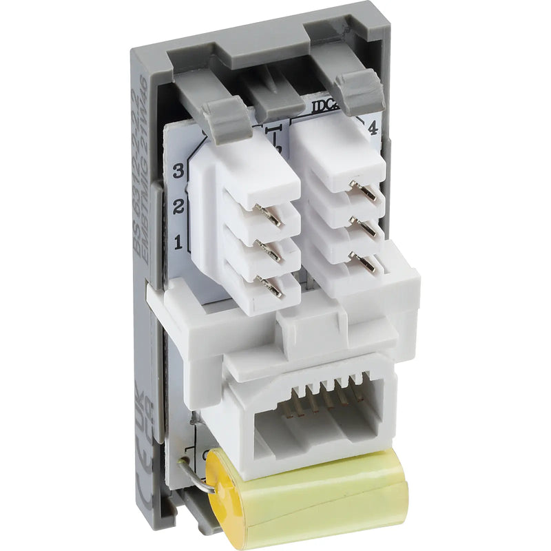 BG Electrical Euro Module - Telephone - BT master (IDC)