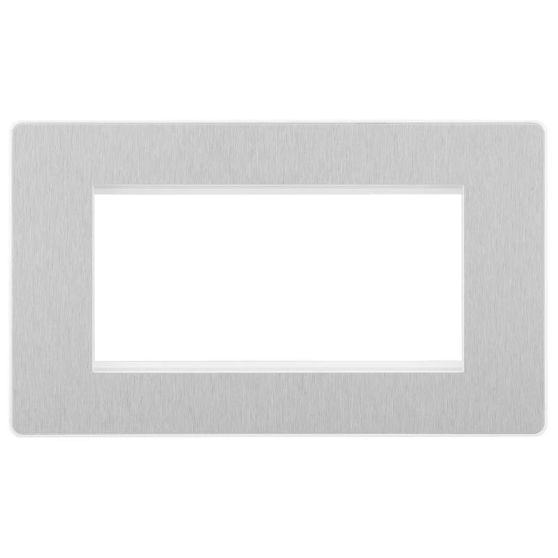 BG Electrical Euro Module - 4 module - rectangular